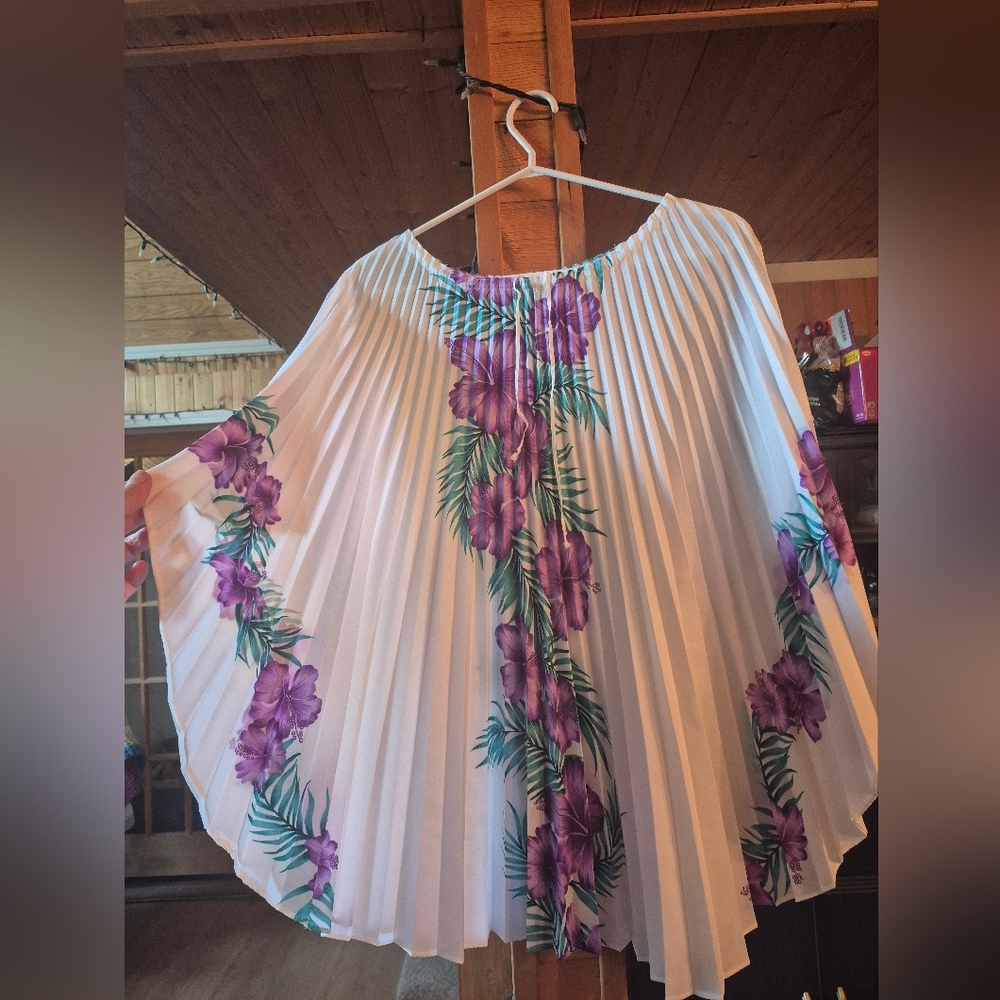 70s Hawaiian Resort Wear Top